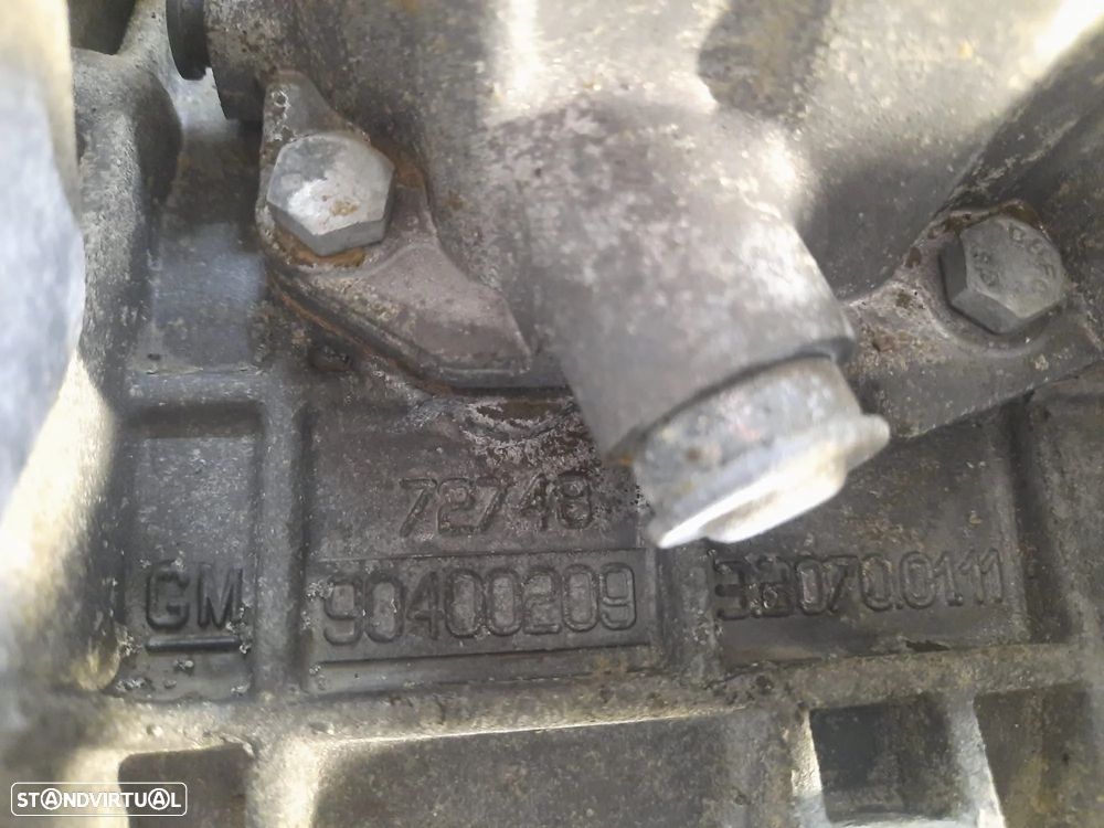 CAIXA VELOCIDADES MANUAL OPEL CORSA C X01 1.7 DI DTI 16V 65CV Y17DTL 72748 GM90400209 90400209 320700111 COMBO C MERIVA A X03 ASTRA G T98 - 6