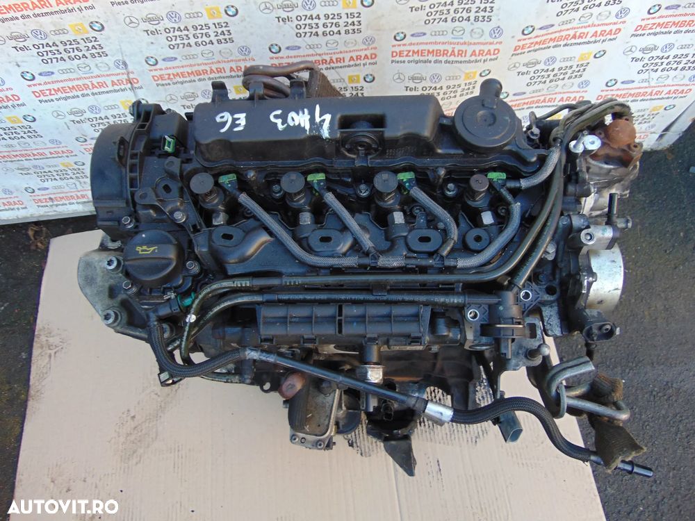 Motor Peugeot Boxer 2.2 euro 6 cod 4H03 Citroen Jumper Opel Movano - 5