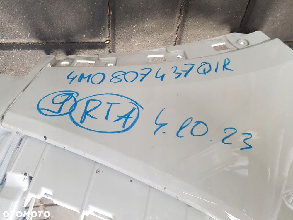 audi q7 19^ lift s-line zderzak przód 4m0807437q - 9