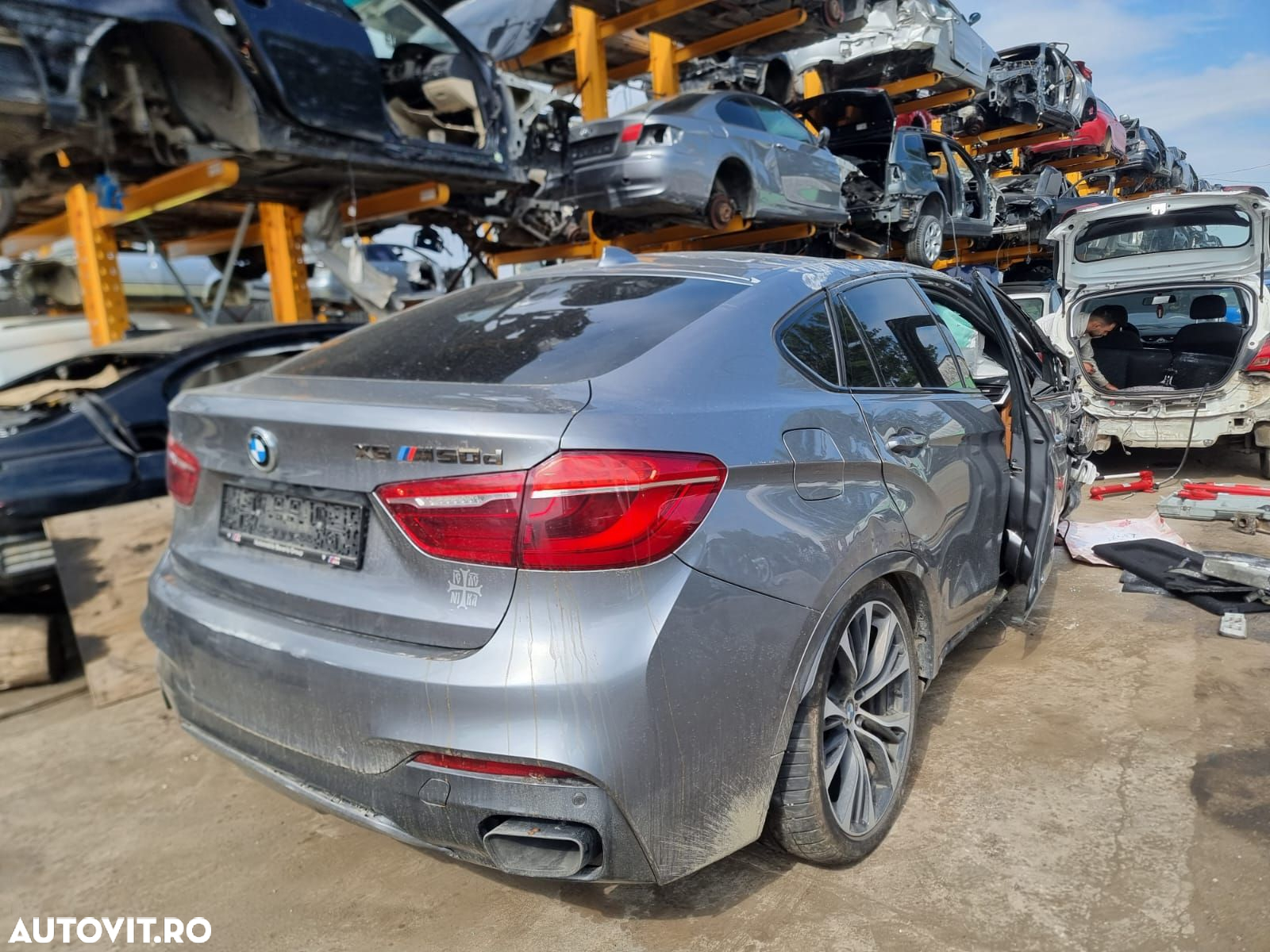 Conducta clima ac 3.0 d n57d30c 6842308-01 BMW X6 F16  [din 2014 pana - 3