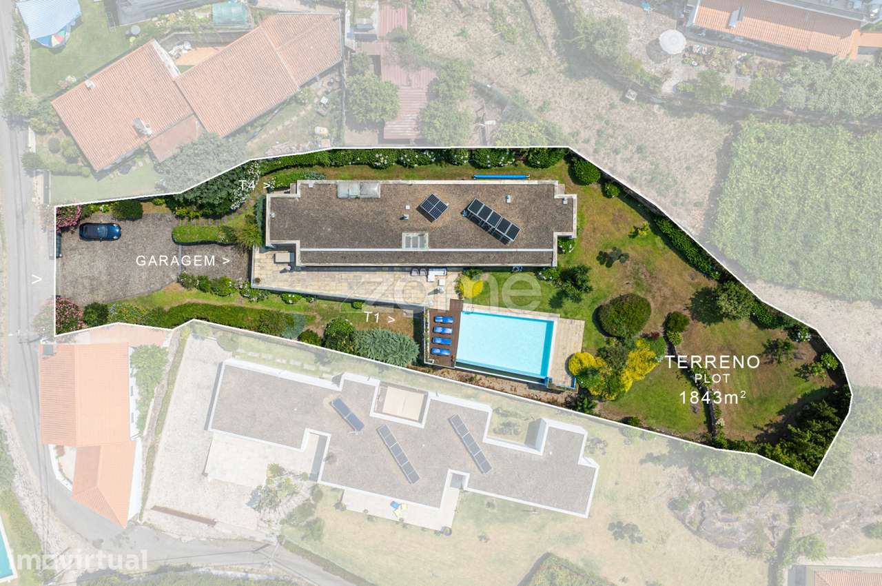Moradia T4+1 em Caminha vistas para o Rio Minho - Grande imagem: 5/32