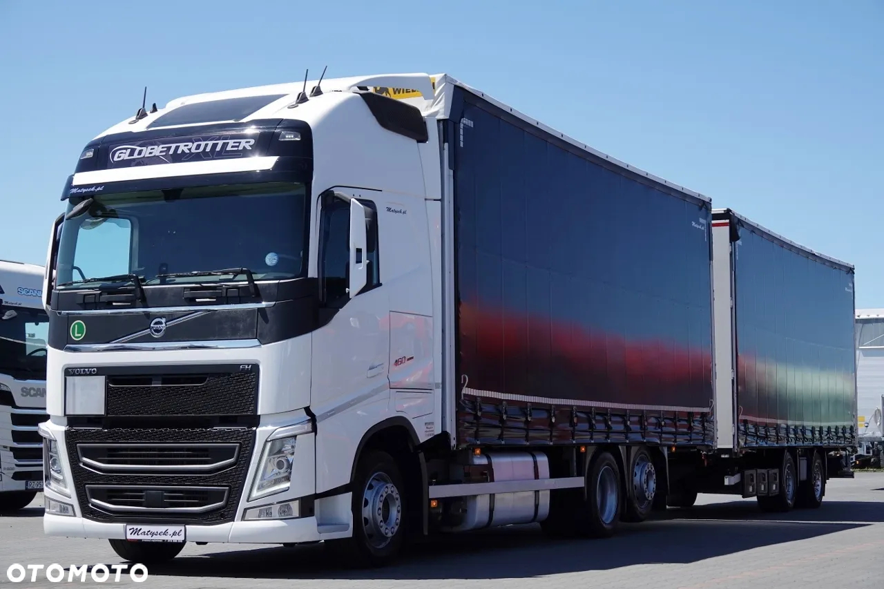 Volvo FH 460 / ZESTAW TANDEM / 120 M3 / CAŁA NA PODUSZKACH  / KLIMA POSTOJOWA  / PRZEJAZDOWY /  WIELTON / 2020 R / PO ZŁOTYM KONTRAKCIE SERWISOWYM - 2