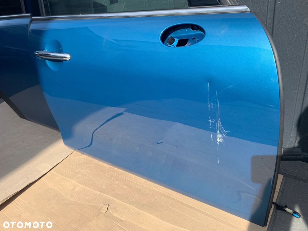 DRZWI PRAWA STRONA PRZÓD TYŁ MINI COOPER F55 C2M ISLAND BLUE METALLIC - 3