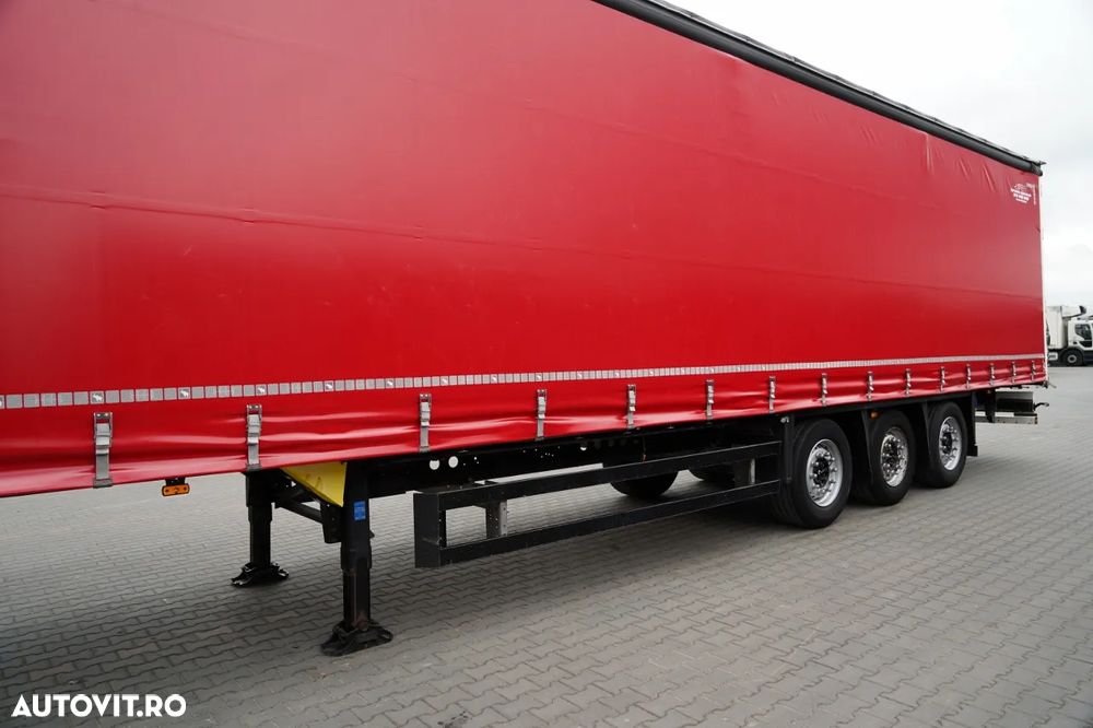 Schmitz Cargobull CORTINĂ / JOLODA / REMORCA RODA / VARIOS / 385/55 R22.5 / ACOPERIȘ CULISANT - 10