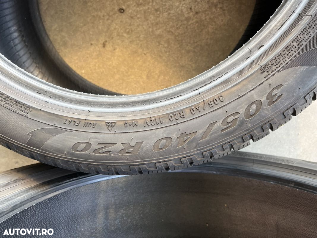 vând 2 anvelope 305/40/20 Pirelli de iarnă la 6mm - 5