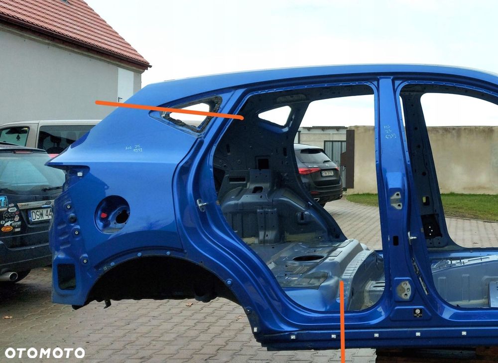 MG ZS Błotnik ćwiartka tył prawy 5JSJ - 1