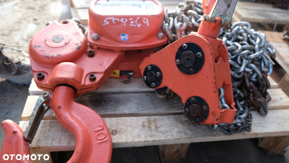 wciągarka łańcuchowa ruk cuk podnośnik 10 ton - 4