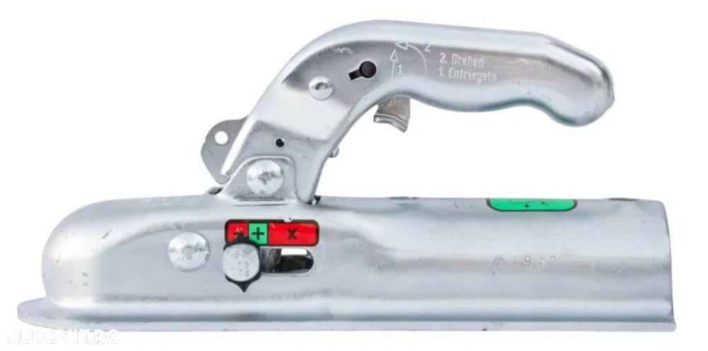 Cupla remorca  KNOTT rotunda 750kg/1400kg - 2