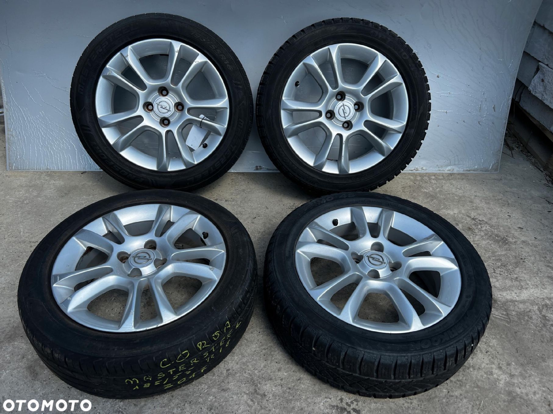 KOŁA FELGI OPONY CAŁOROCZNE LETNIE OPEL CORSA D E 195/55 R16 - 1