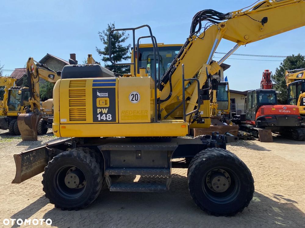 Komatsu PW148 -8, 2015 ROK, KRÓTKI TYŁ, Z NIEMIEC, SERWISOWANA W KOMATSU - 18