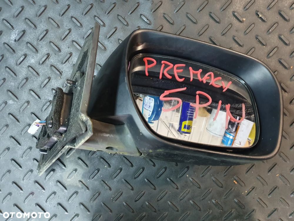 LUSTERKO PRAWE MAZDA 5 PREMACY I ELEKTRYCZNE 5 PIN EUROPA DEMONTAŻ - 3