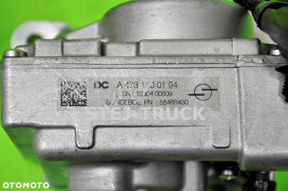 SIŁOWNIK, EGR, SONCEBOZ, 5846R430, MERCEDES-BENZ, A4731500194, - 5