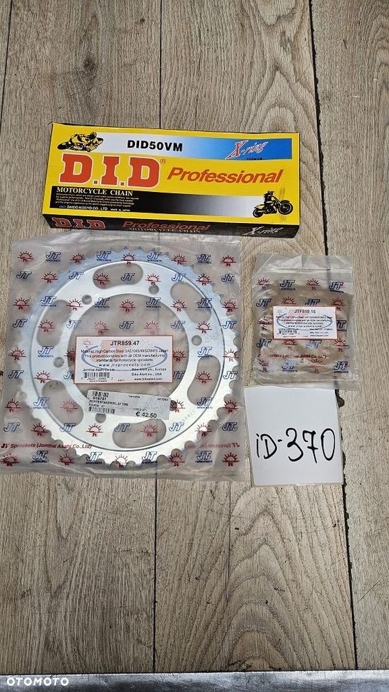 Zestaw napędowy DID + JT Sprockets Yamaha FZR 600 R (94+)