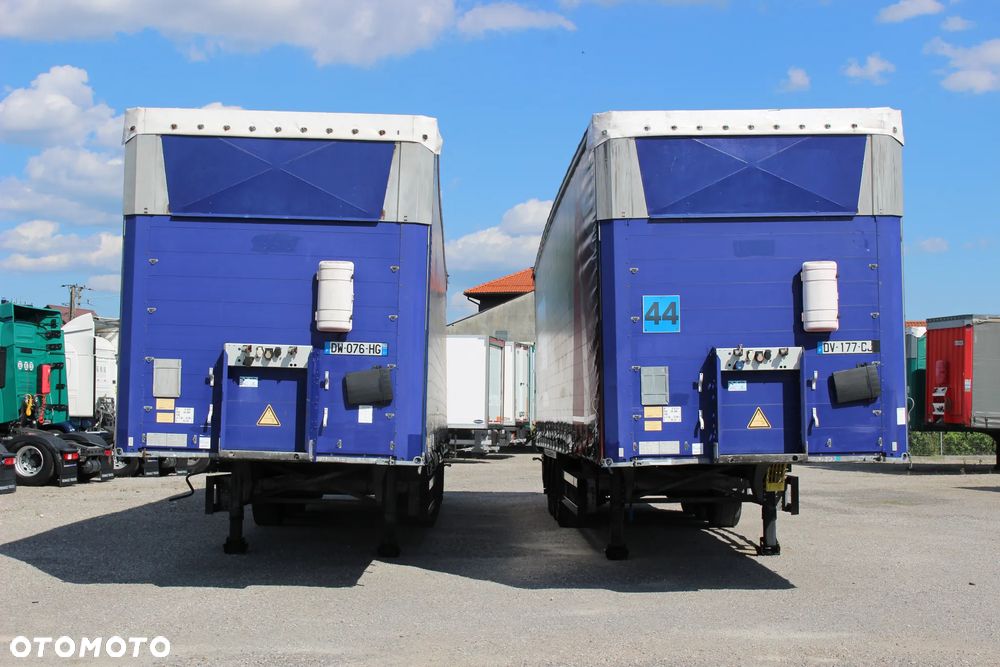 Schmitz Cargobull VARIOS /FIRANKA  /OSIE SCHMITZ / DACH PODNOSZONY/ RAMA OCYNK /SERWIS FR / IDEALNY STAN / - 8