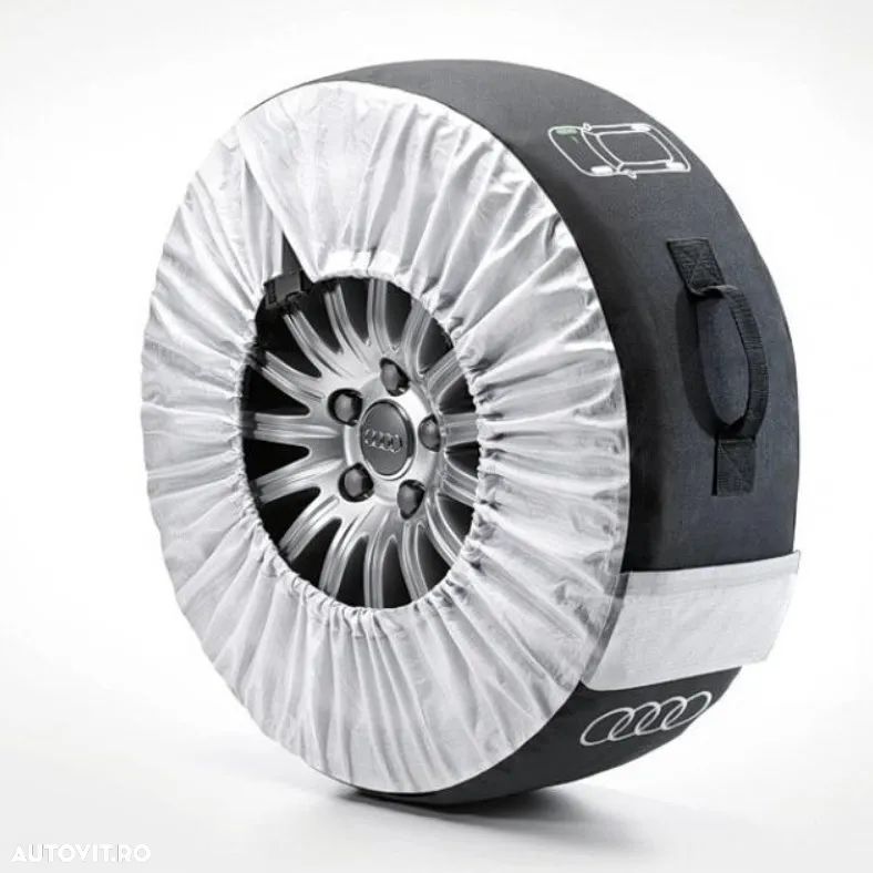 Jante Audi Sport 20 in design cu 5 spite en-V cu Anvelope de iarna - 3