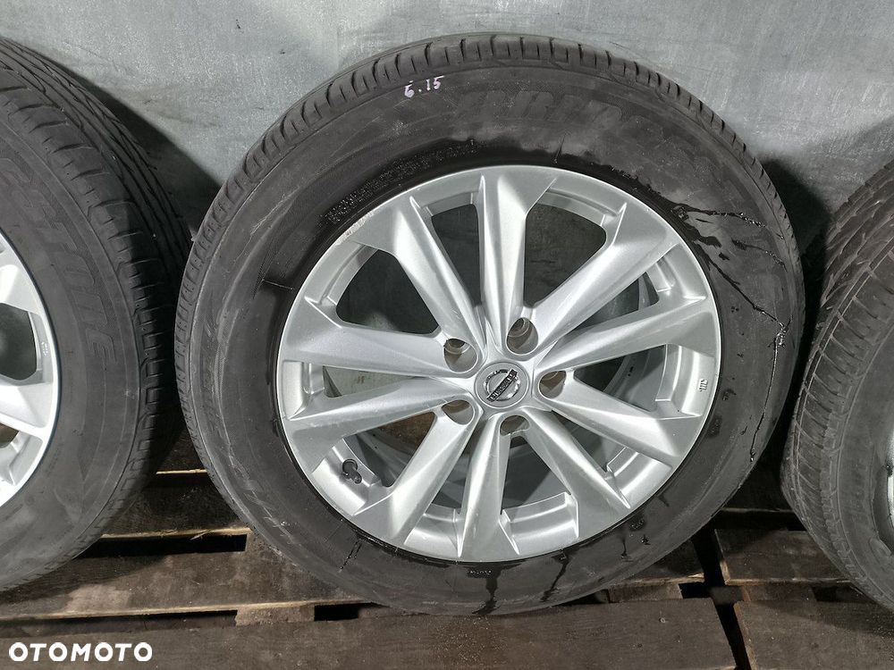 FELGI ALUMINIOWE KOMPLET 17 Z OPONAMI NISSAN QASHQAI ( 06-12 ) 4EA1A - 12