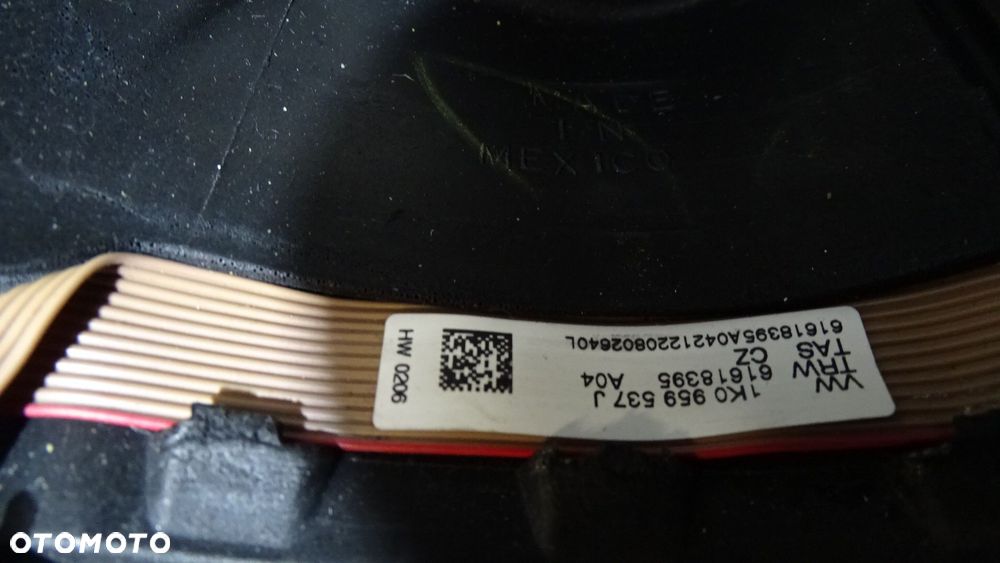 KIEROWNICA SKÓRZANA VOLKSWAGEN GOLF V 1.4TSI 1K0419091ER 1K0959538F 1K0959537J - 9