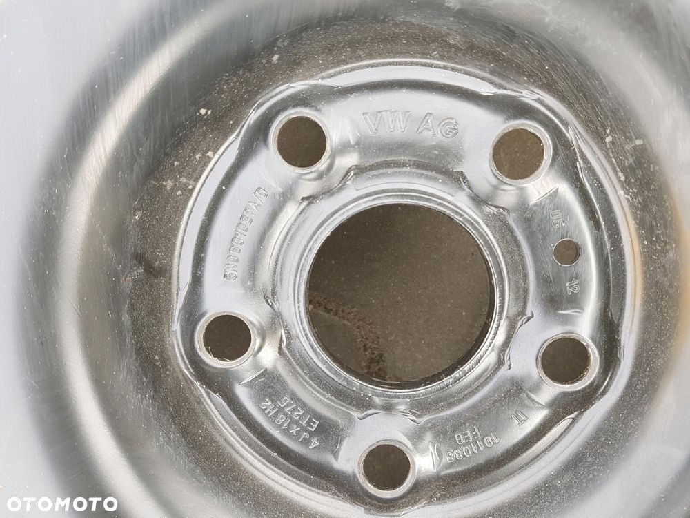 VW TIGUAN I 5N 06-15r KOŁO DOJAZDOWE 18 5X112 5N0601027A/D - 5