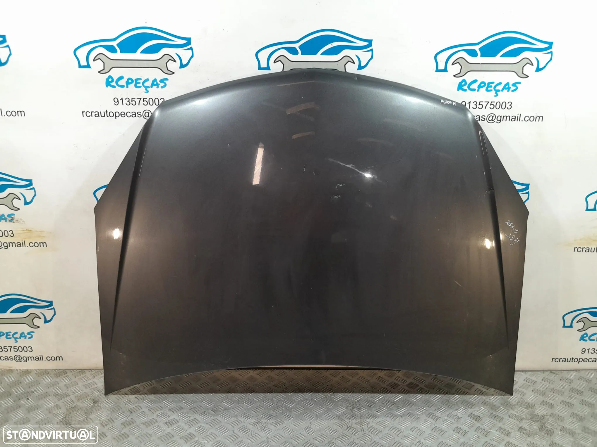FRENTE COMPLETA OPEL ASTRA H A04 CAPOT PARACHOQUES GUARDA-LAMAS OTICAS RADIADOR VENTILADOR FRENTE FIBRA REFORÇO - 13