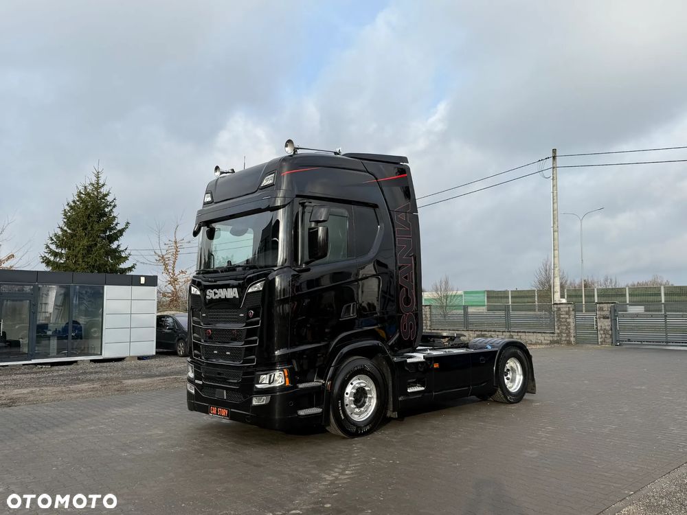 Scania S500/PODUSZKA P+T/KLIMA P./SKÓRY/FULL LED/RETARDER/METALIK/ - 12