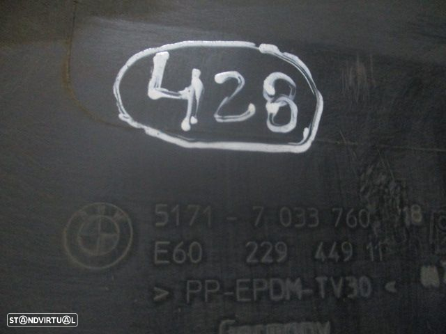 Embaladeira 51717033760 BMW E60 2005 525D 177CV 4P PRETO DRT - 5