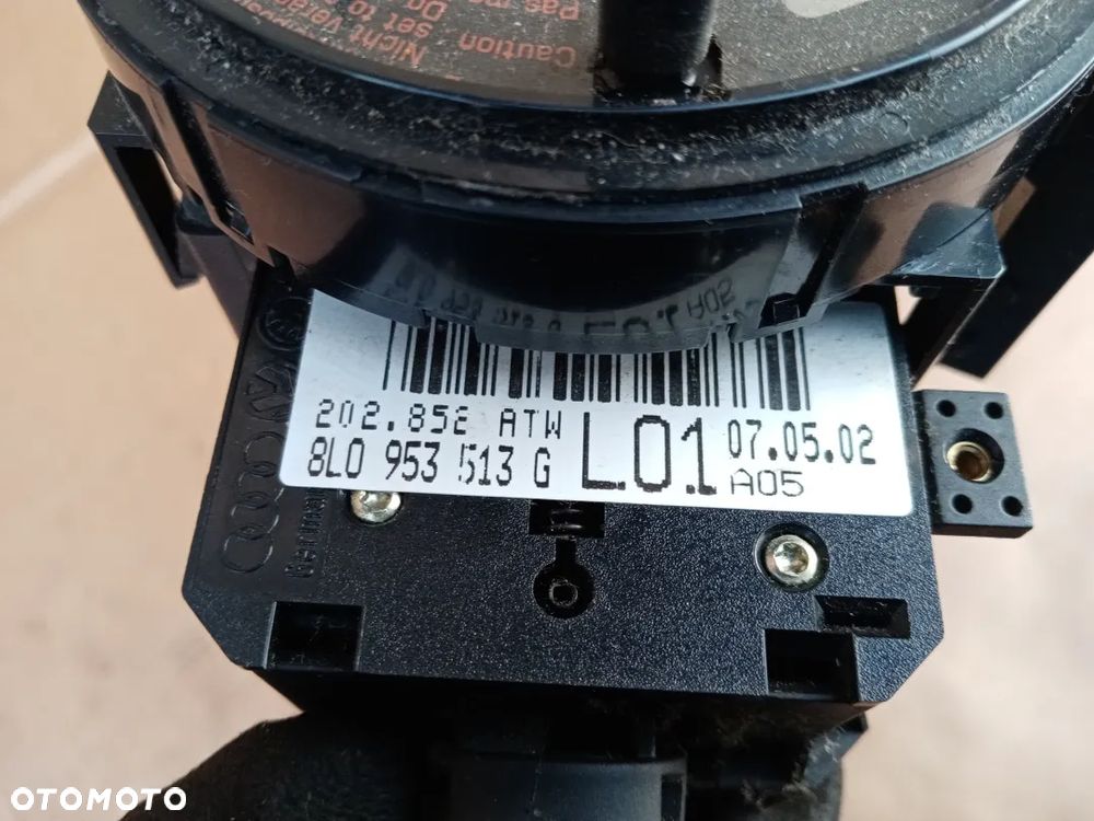 Manetki przełącznik zespolony taśma Airbag Skoda Fabia I 8L0953513G 4B0953503H - 7