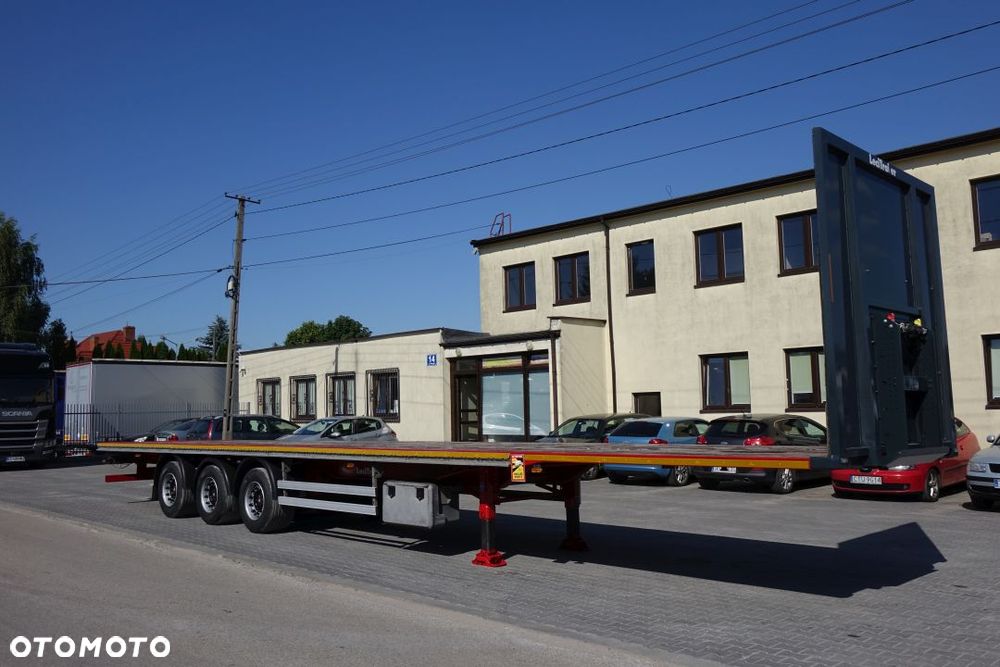 LeciTrailer PLATFORMA / MEGA / OSIE SAF / PODŁOGA WZMACNIANA - SZYNA-DESKA - 3