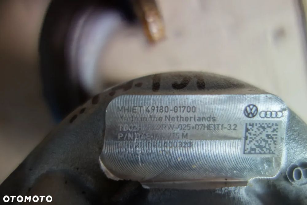 TURBOSPRĘŻARKA VOLKSWAGEN GOLF VIII 1.4 TSI 49180-01700 - 4