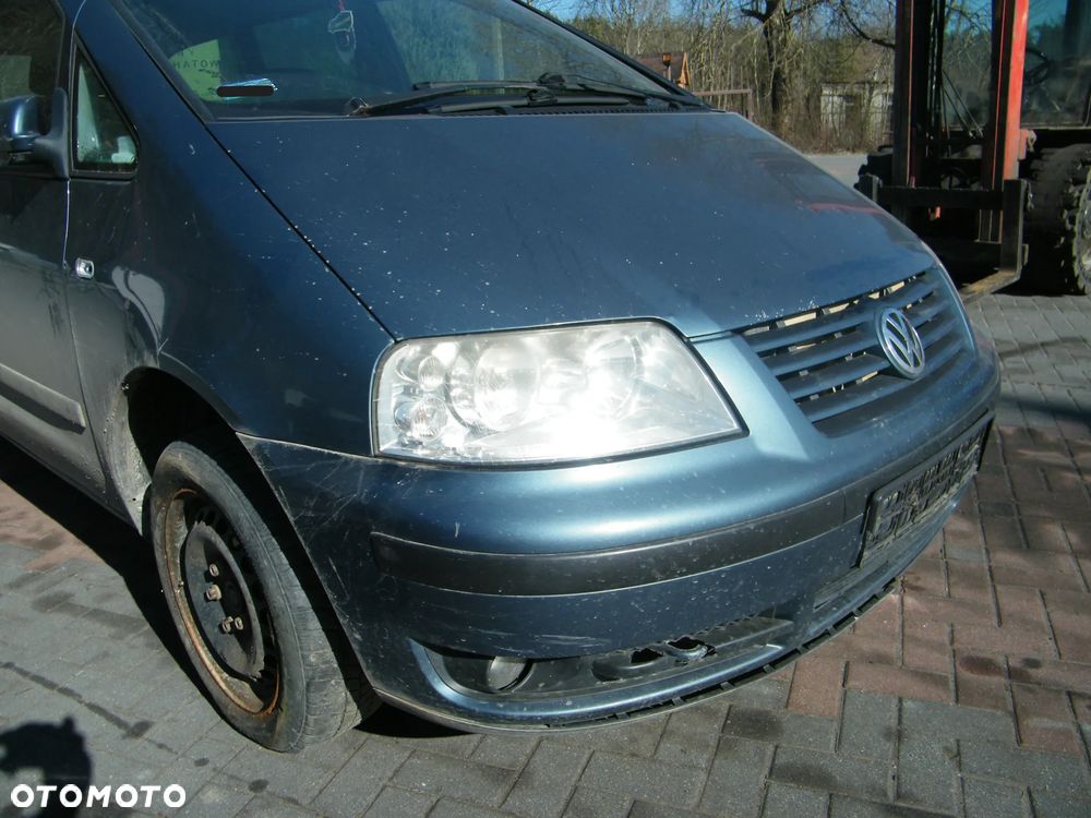 Volkswagen Sharan I FL (95-00r.) 1.9 TDI 115KM. Silnik AUY Skrzynia EHH lakier LC5W. Cały na części. GWARANCJA !!!  Przód Tył Zestaw Komplet Drzwi Klapa Zderzak Błotnik Maska Grill Atrapa Szyba Pas Lampa Lusterko Boczki Fotel Kanapa Kokpit Deska Rozdzielcza Przełącznik Włącznik Sterownik Przewody Wiązka Instalacja Moduł Komputer Czujnik Listwa Pompa Alternator Wtryski Głowica Rozrusznik Kompresor Sprzęgło Dwumas Silnik Skrzynia ABS Klimatyzacji Paliwa Wspomagania Kolektor Turbina Przepustnica Zawór Chłodnica Koło Hak Belka Sanki Zawieszenie Mcpherson Półoś Amortyzator Wydech Tłumik Zacisk Most - 8
