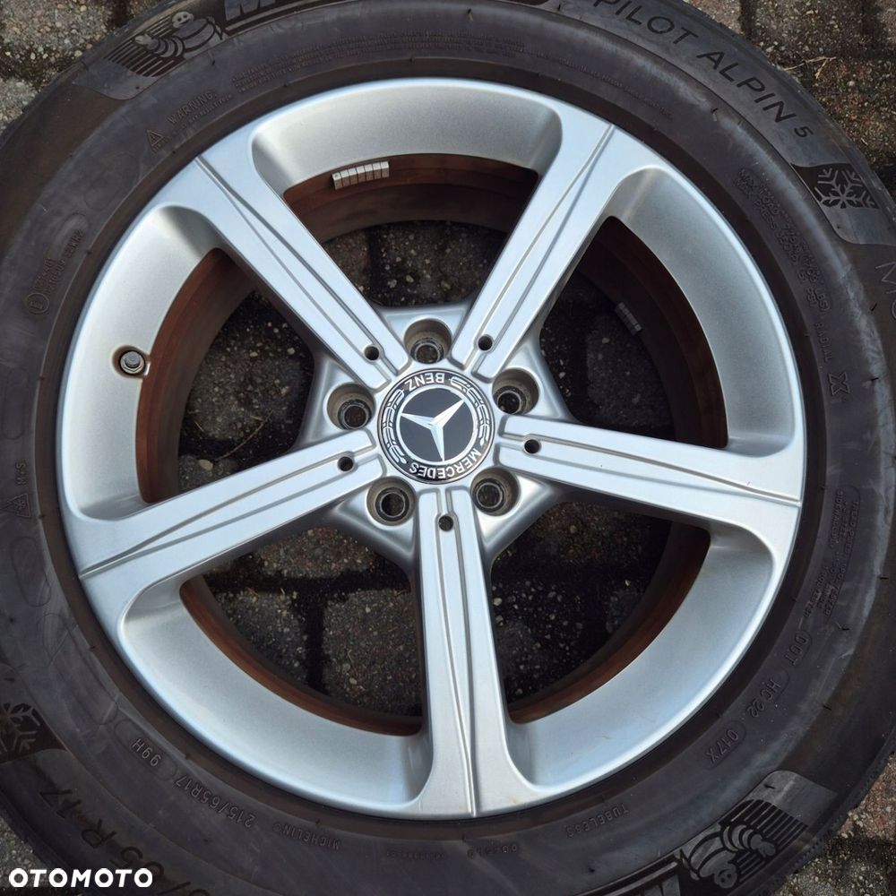 ZIMA KOŁA 17 ORYGINAŁ MERCEDES GLB X247 VITO GLK 215/65 R17 MICHELIN - 5