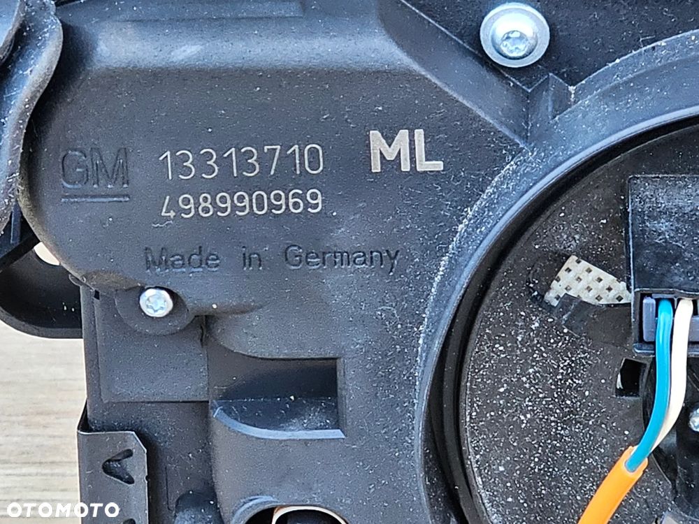 MODUŁ CIM ZESPOLONY !Z PINEM! OPEL ASTRA H ZAFIRA B WKŁADKA ZAMKA 13313710 ML - 2