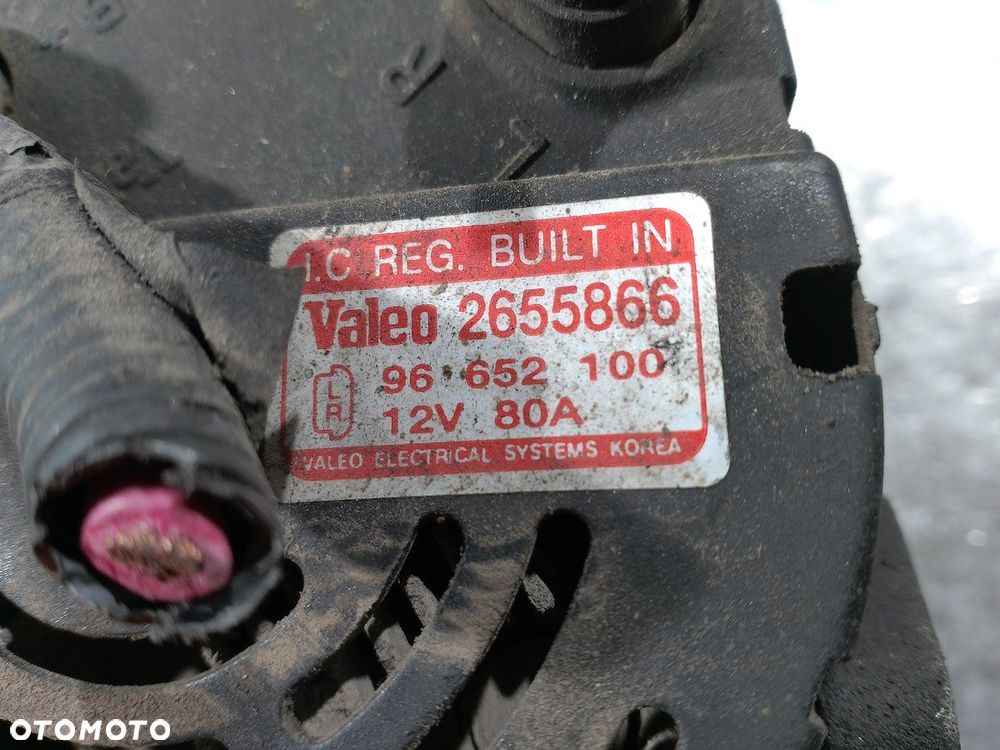 ALTERNATOR CHEVROLET AVEO 96652100   2655866 1.4 B - 3