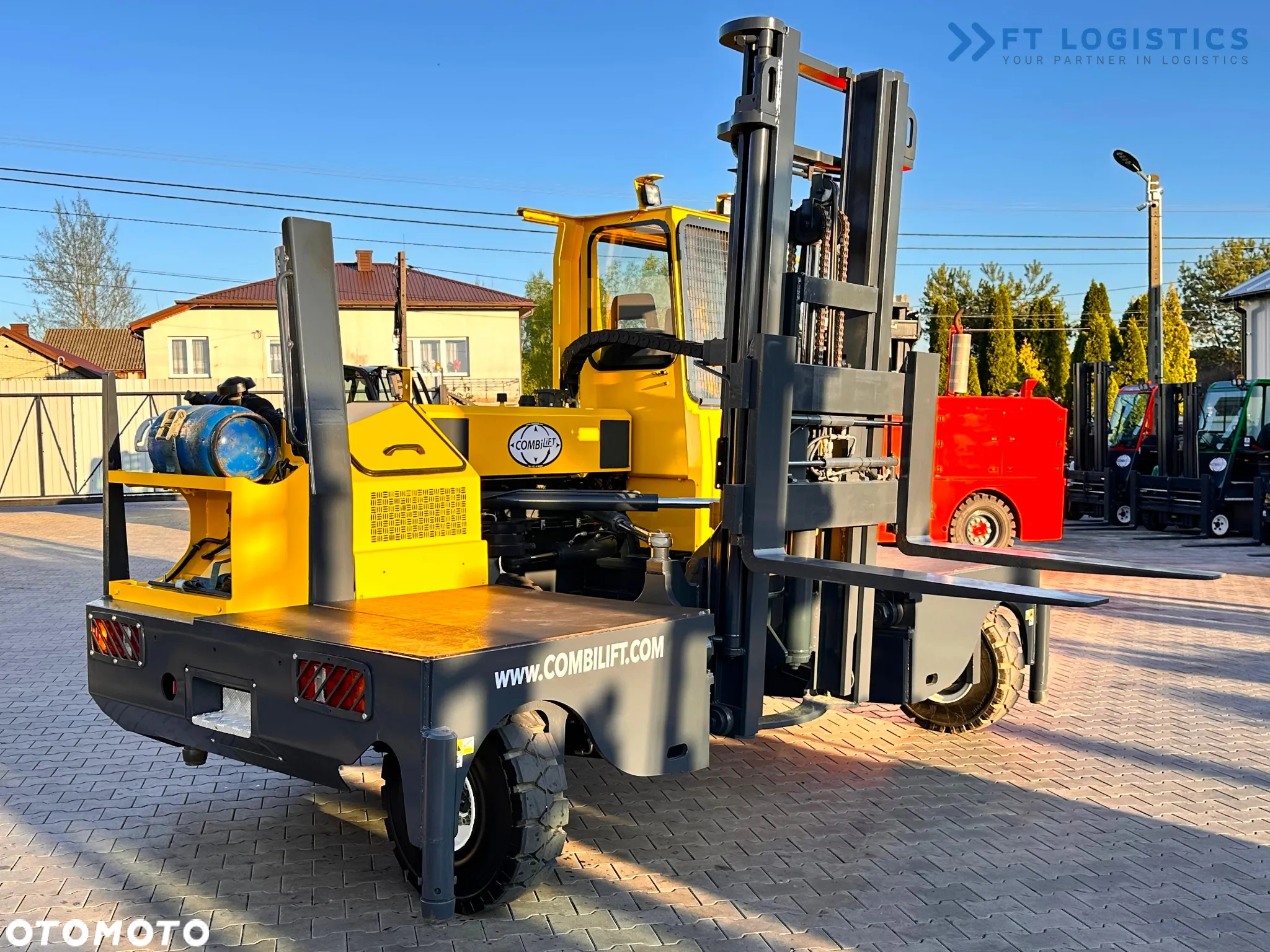 Combilift C5000SL / 5T / DUPLEX - 4000MM / WOLNY SKOK / LPG / JAK NOWY!!! - 17