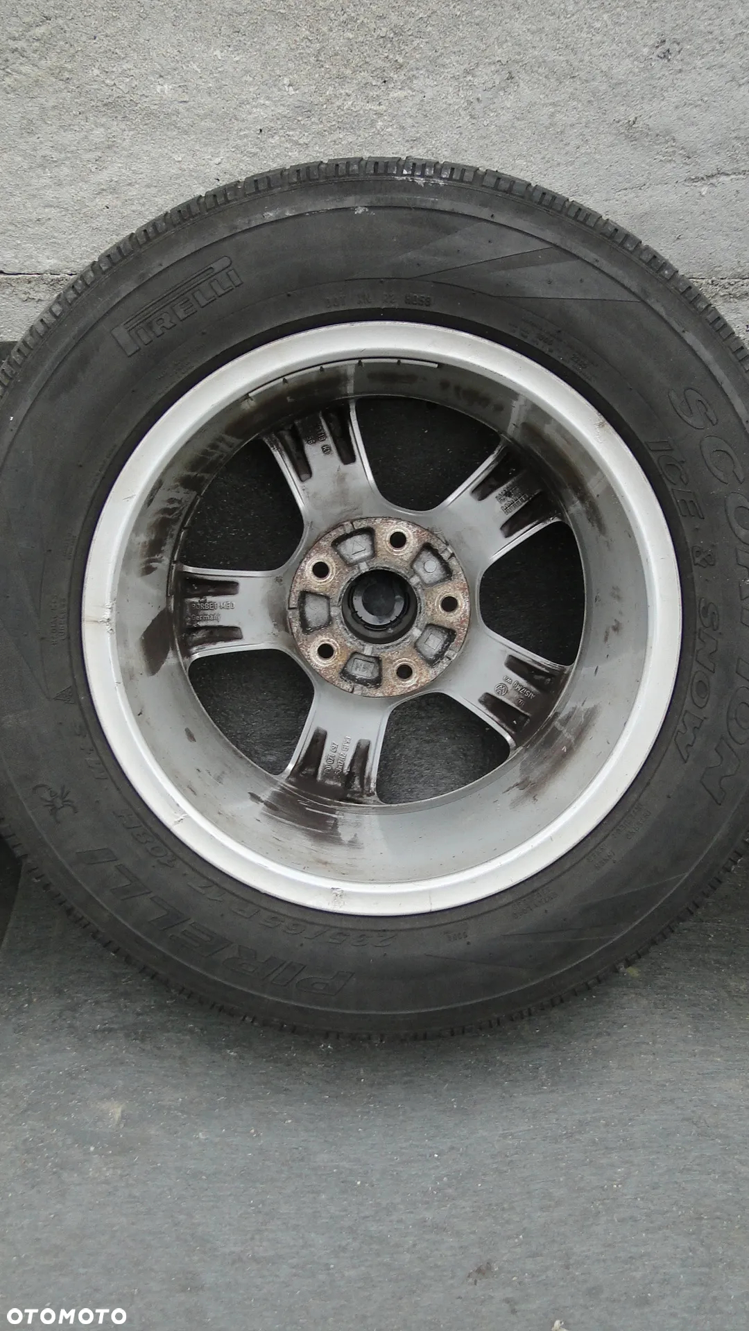 VW TOUAREG FELGA FELGI ALUMINIOWE OPONY 7,5x17 ET50 - 16