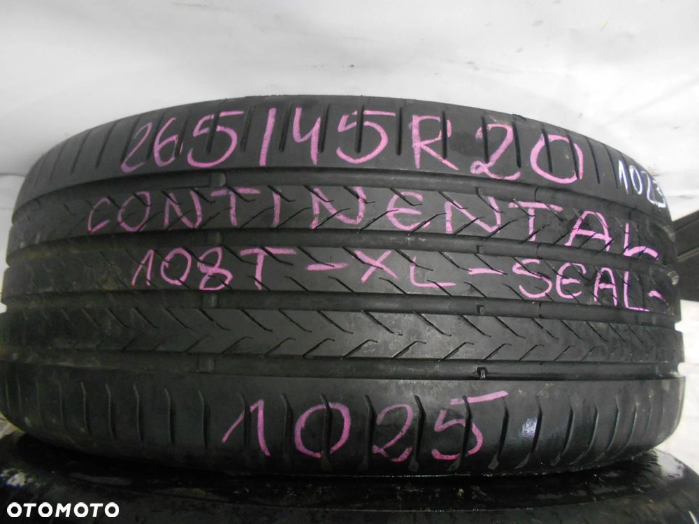 OPONY 265/45R20 CONTINENTAL ECO CONTACT 6Q XL SEAL DOT 1025 / 1023 6.7MM - 2
