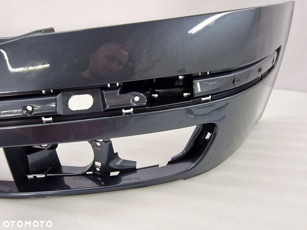 SKODA OCTAVIA II 1Z0 04- ZDERZAK PRZEDNI PRZÓD , ŁADNY , SZARY / GRAFITOWY METALIK , NR AUKCJI NZ863 - 12