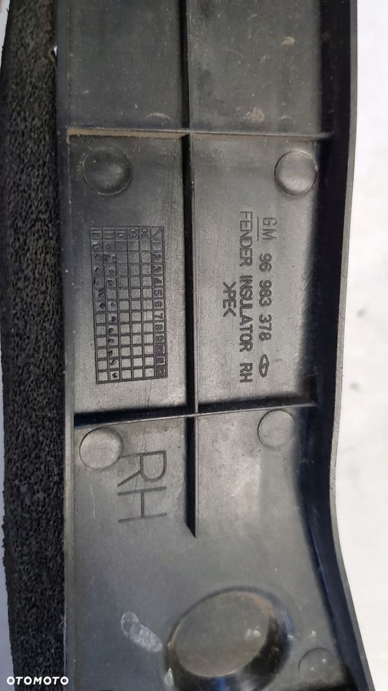 wygłuszenie błotnika Chevrolet Cruze - 7