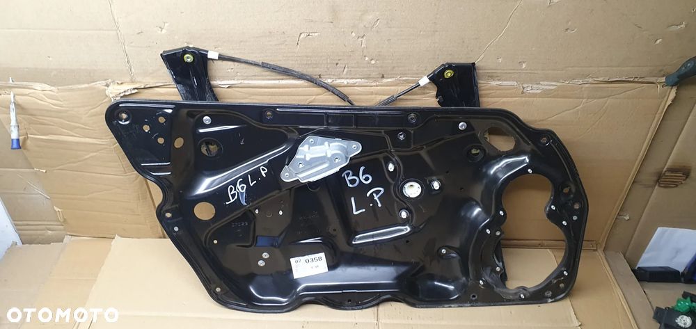 Mechanizm podnośnik szyby lewy przód VW Passat B6 3C1837755K - 2