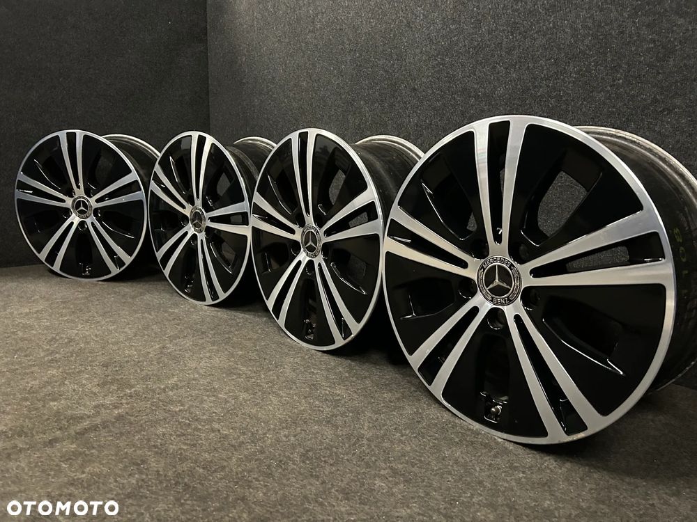 Alufelgi Mercedes E-Klasa W213, W212, C-Klasa W205, W206, GLC 17 cali 5x112 4szt. z czujnikami! - 1
