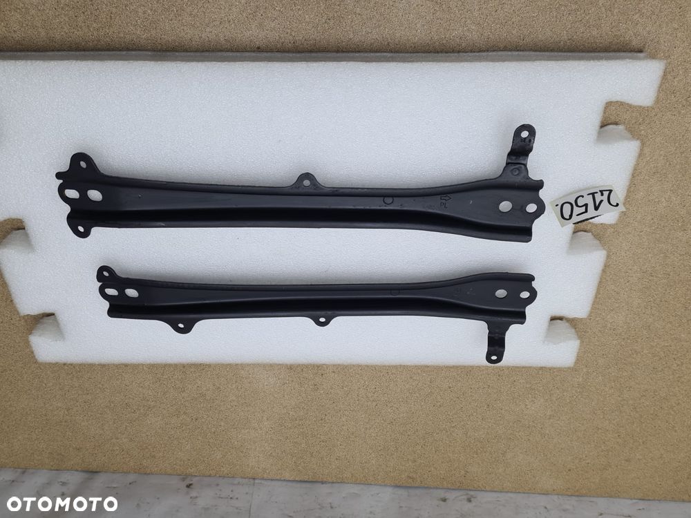 Toyota Corolla E21 kieł wspornik mocowanie wózka komplet R+L left+ right - 2