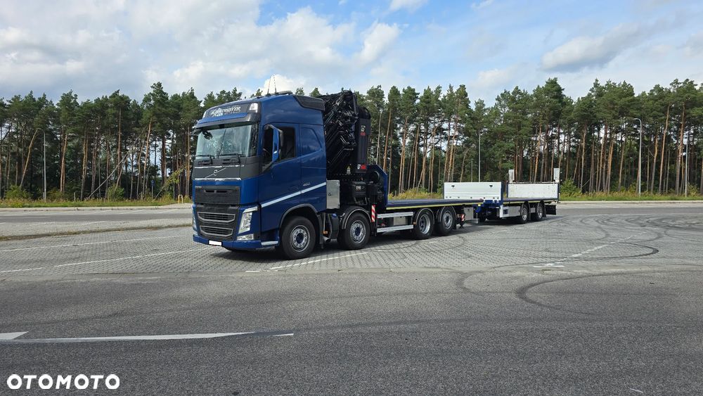 Volvo FH460 8x2 HIAB 1055 + JIB + Trailer - 11