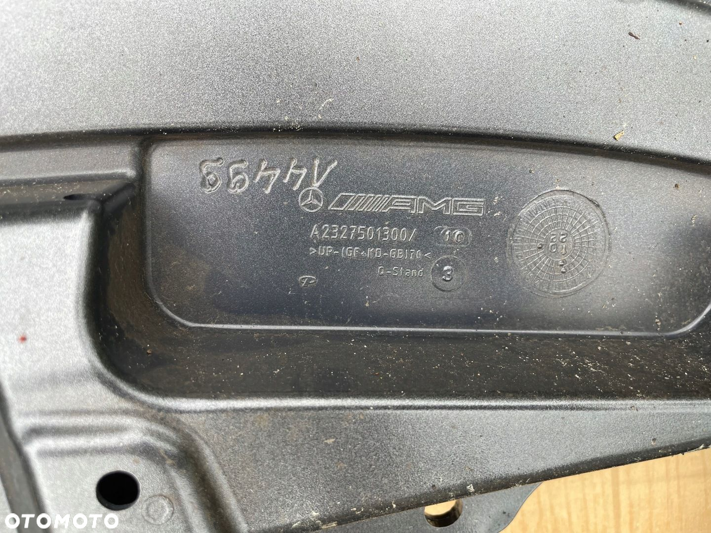MERCEDES SL W232 232 AMG KLAPA TYŁ TYLNA POKRYWA BAGAŻNIKA - 7