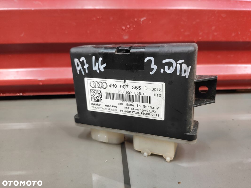 AUDI A7 4G LIFT 3.0 TDI A6 C7 MODUŁ STEROWNIK ADBLUE ORYGINAŁ PEWNY - 2