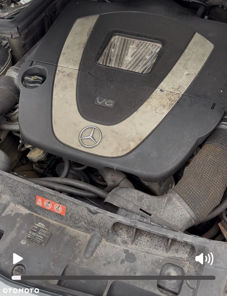 Silnik kompletny Mercedes c-klasa 2.5  w204 s204 m272.921 272921 272.921 film video - 9