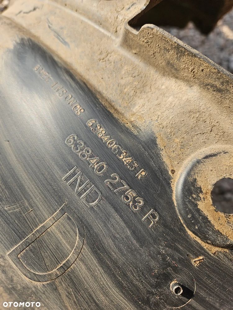 NADKOLE PRZÓD PRZEDNIE PRAWE LEWE  DACIA LODGY DOKKER 2014r 638402753R 638411852R ORYGINAŁ CAŁE - 10