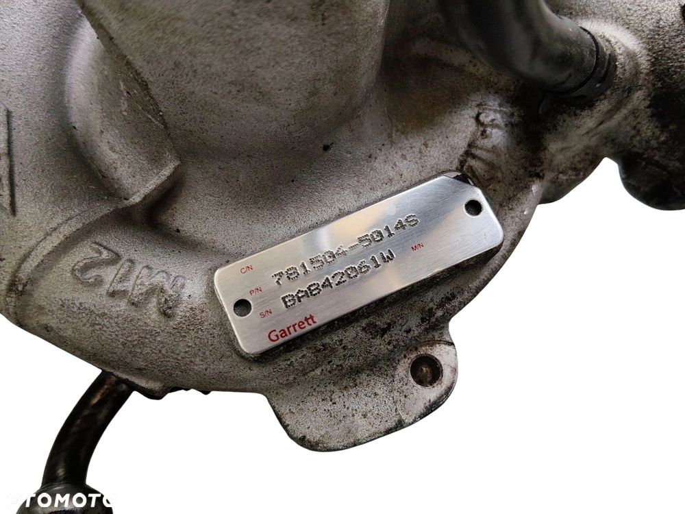 TURBOSPRĘŻARKA OPEL MOKKA A (2012-2016) 1.4 T 140KM 781504-5014S - 3