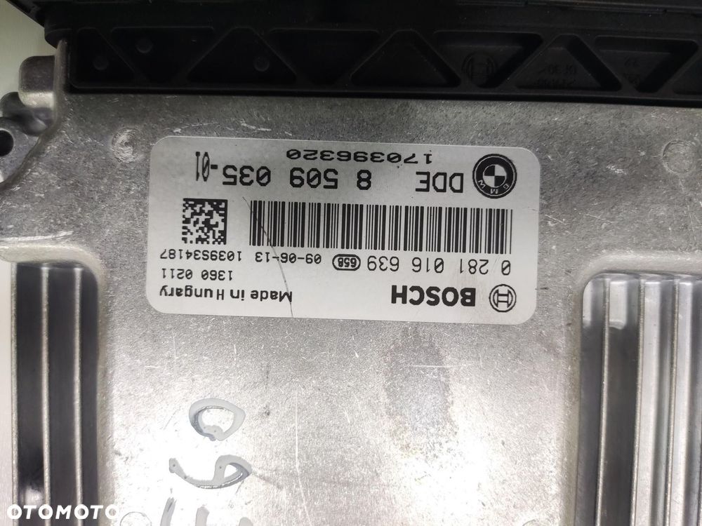 STEROWNIK KOMPUTER SILNIKA BMW 5 E60 E61 LIFT LCI 3.0D 2007-2010 8509035 - 4