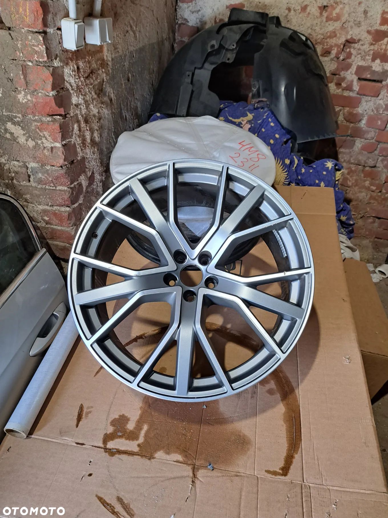 Felga Aluminiowa Audi Q7 Q-7 II 22 Cale E-10.0Jx22H2 ET 26 4M0601025CS 4M0601025CP Audi Sport - 1