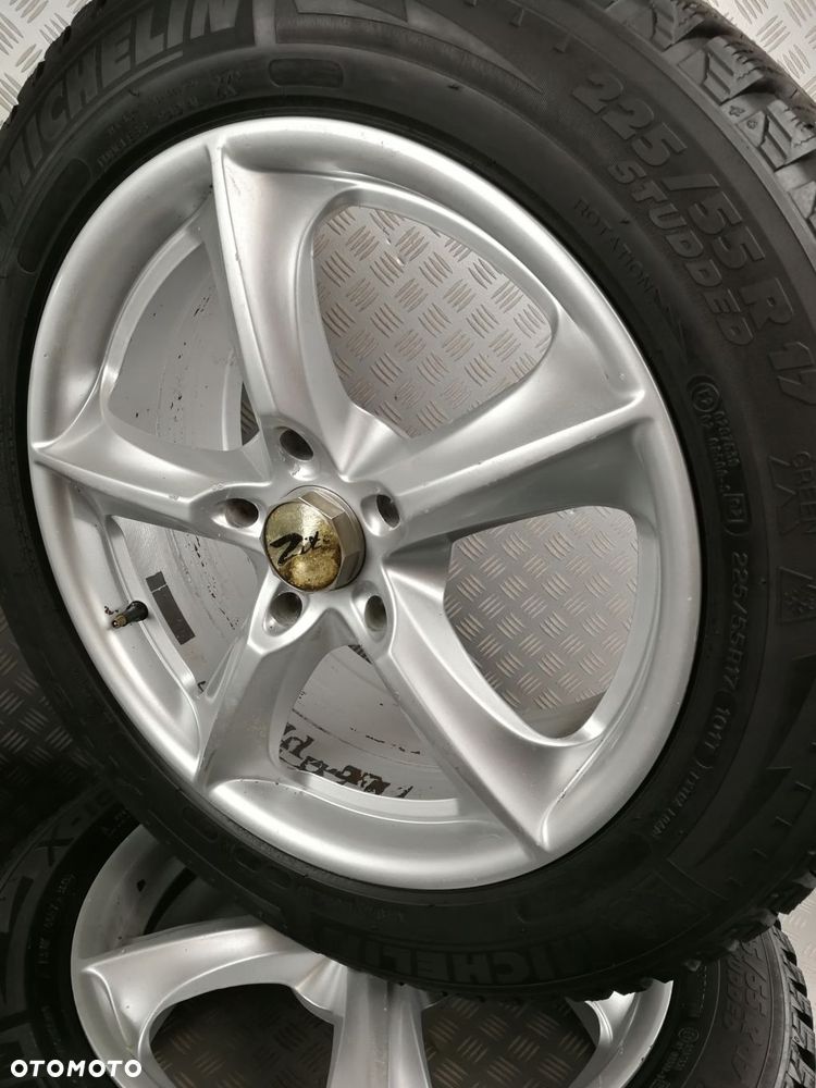 225/55R17 koła felgi aluminiowe ZITO 17X7,5 5X120 17" ET45 VW T5 LIFT T6 - 4