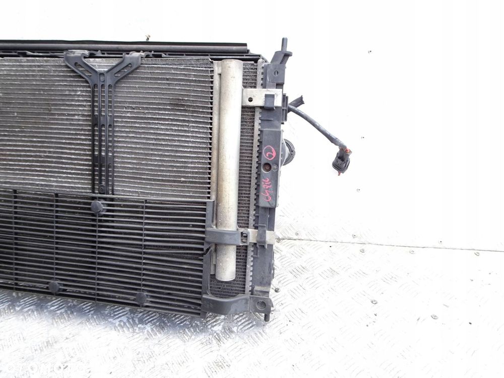 chłodnica wody + wentylator citroen c4 picasso ii 1.6 e-hdi - 4